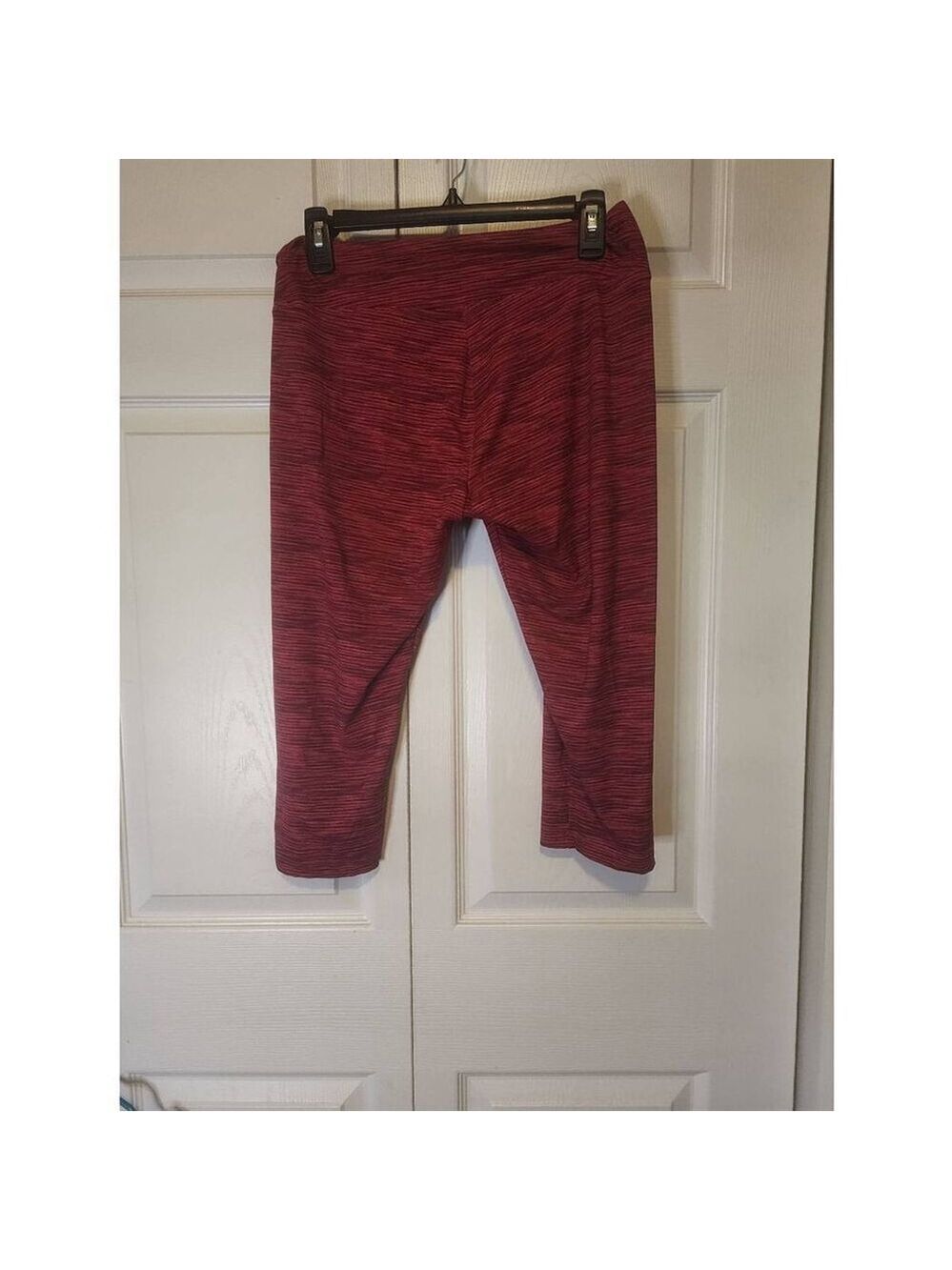 Fushia Workout Capris - Picture 2 of 5